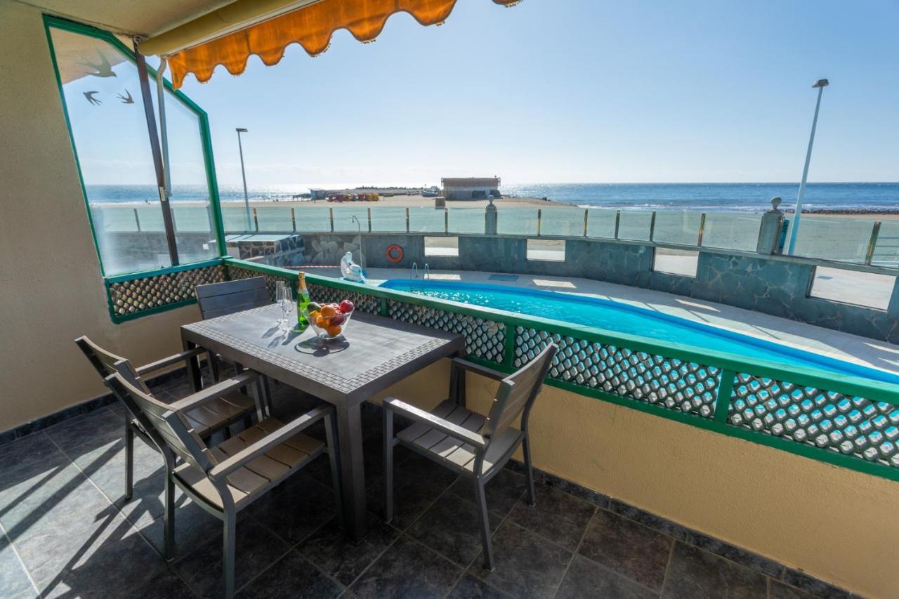 Las Burras Beach Terrace&Pool By Canariasgetaway San Agustín Dış mekan fotoğraf